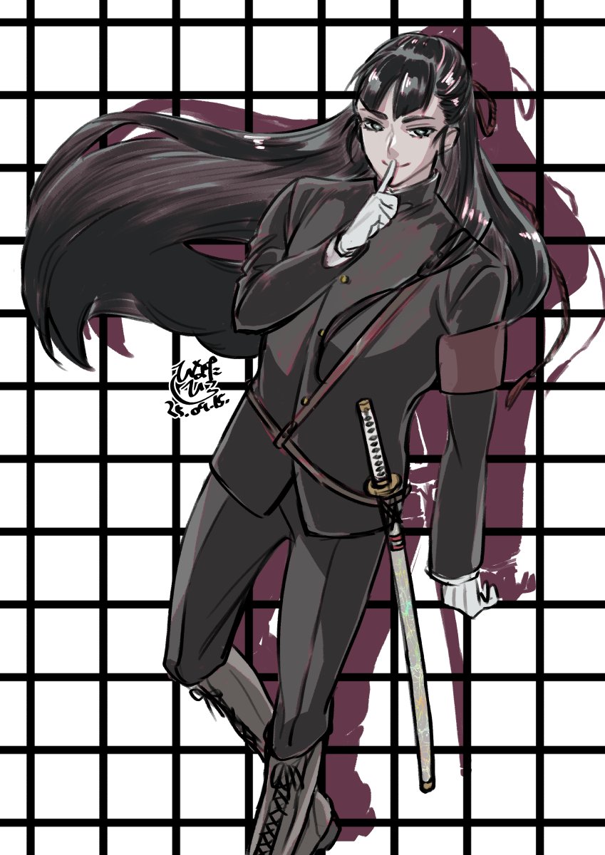 「#このタグを見た人が黒髪の創作キャラ貼ってくれる」|日向ひこのイラスト