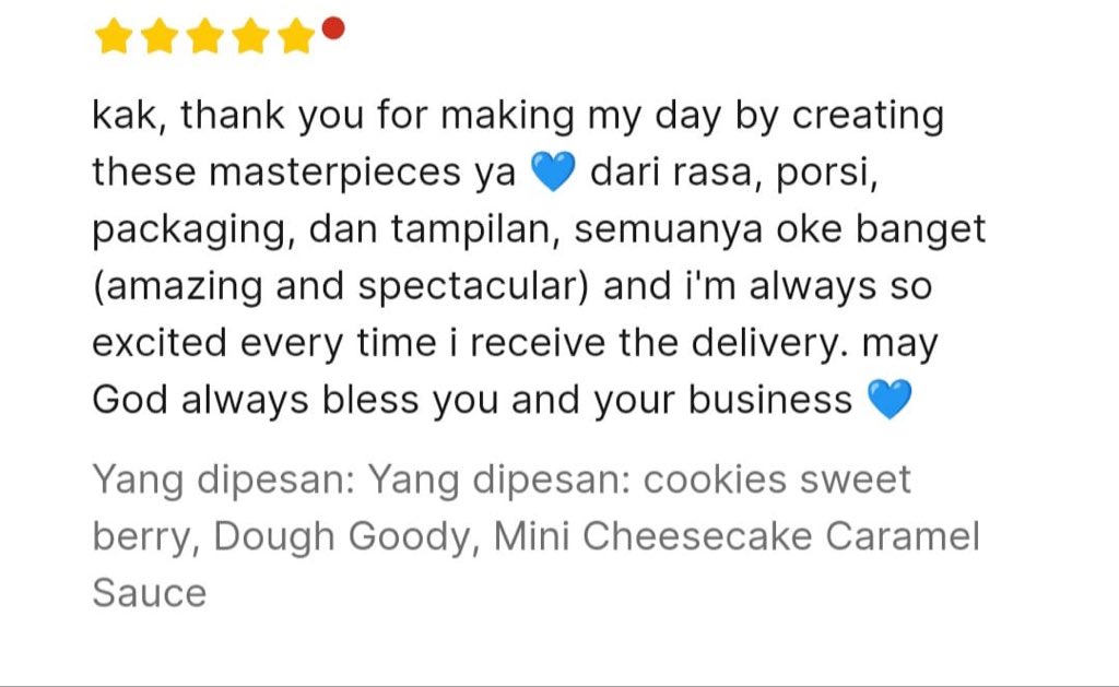 hertdm's tweet photo. Ini orang baek siapa ya? Apakah salah satu dari kalian wahai warga tembalang?? Mau ibu kasih free cookies atau cheesecake kalau pesen lagi. Ngaku! https://t.co/ICvvVgOAJL