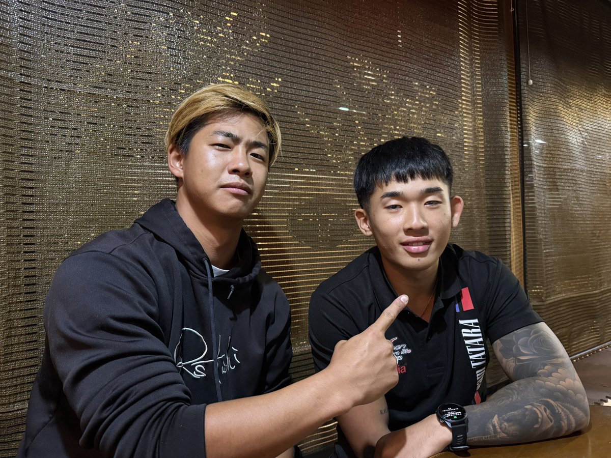 初日トップタイムと10位の人
明日も頑張れ

<a href="/Taquito2141/">Akito</a> 
<a href="/Ruka_and_Dan/">Aprilia乗りの和田留佳</a>