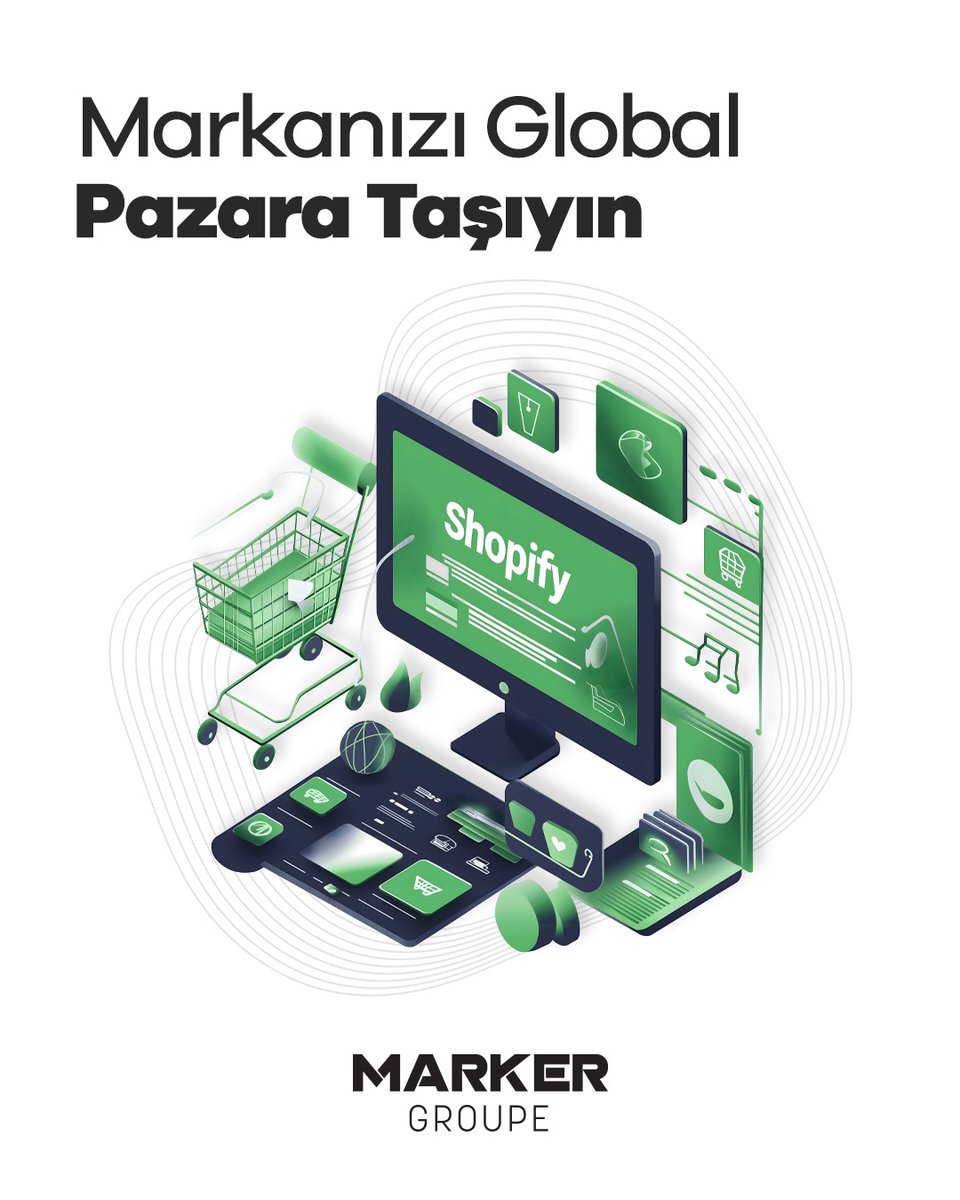 markergroupe's tweet image. 🌐 Shopify ile Dünyaya Açılın
Shopify’ın esnek altyapısı sayesinde markanızı sınırların ötesine taşıyın ve ürünlerinizi daha geniş kitlelere ulaştırın!
#MarkerGroupe #Shopify #Ecommerce #DijitalPazarlama