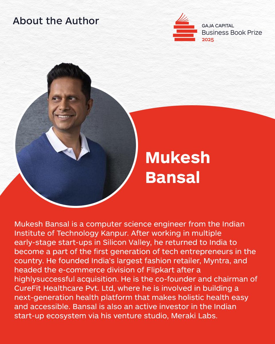 Introducing the ninth book from our Long List:

The Start-Up Code: Taking Your Company from Seed to Scale
In this essential playbook, entrepreneur and investor Mukesh Bansal distils over two decades of experience into clear, actionable insights for founders and innovators alike.