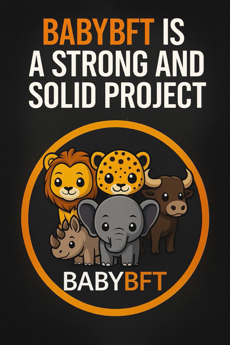 Dr_Crypto1's tweet photo. 🚀 $BBFT is just getting started!

BabyBft launched only 3 months ago — fully community-driven with:

✅ 0 team allocation
✅ Renounced contract
✅ CEX listing on the way 👀

This isn’t just a token — it’s a movement for builders, holders, and future moguls.
Join the #BBFTArmy and let’s grow together.

@BabyBft @five_token