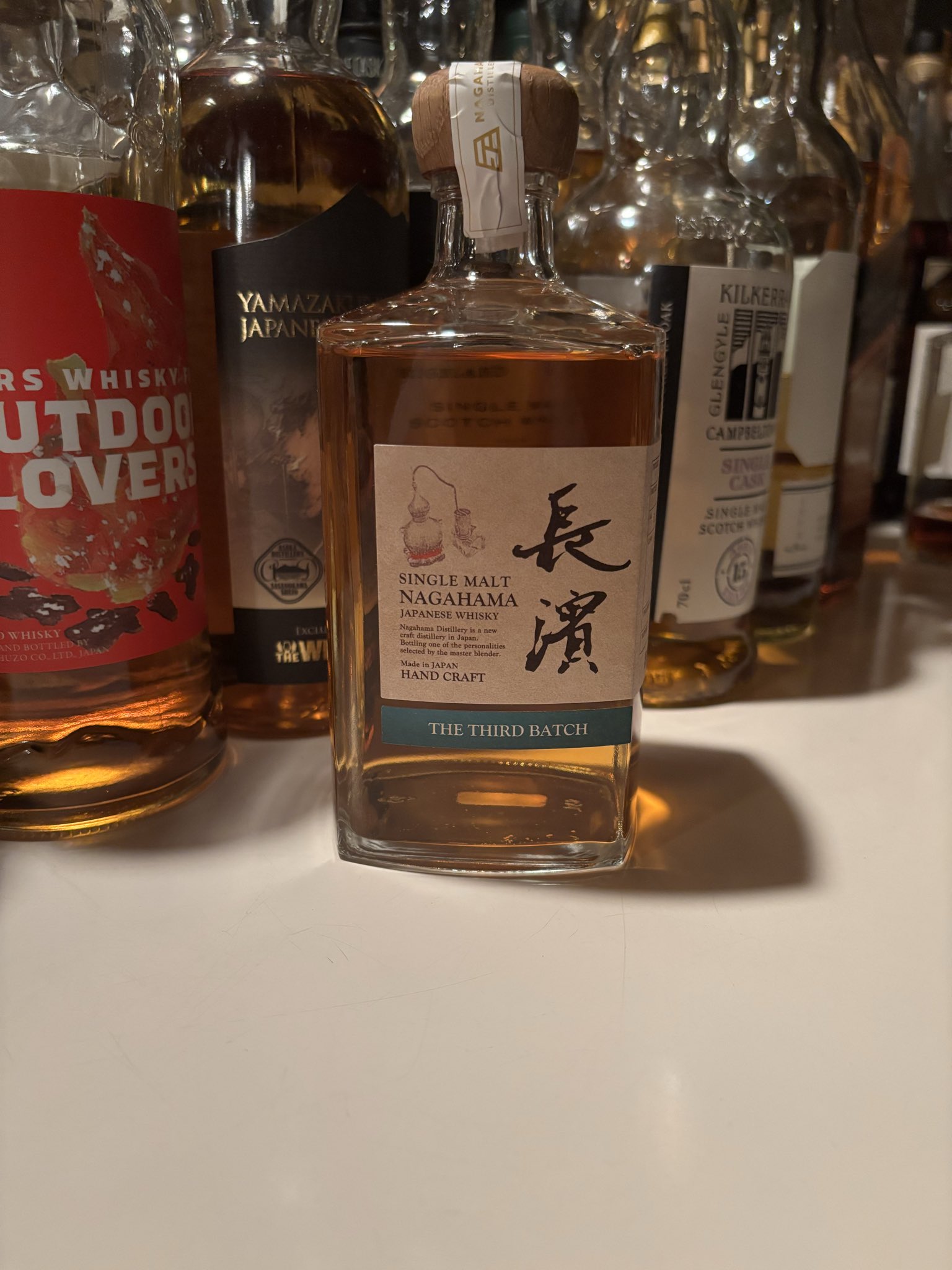 長濱 シングルモルトウイスキー THE THIRD BATCH 長濱浪漫ビール長濱蒸溜所の自社蒸留原酒のみをヴァッティング