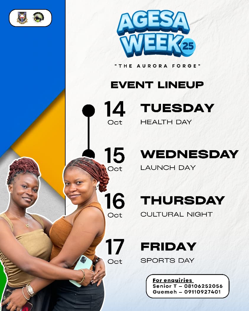 AgesaUI's tweet photo. We told you to anticipate what we’ve been cooking for AGESA Week and now it’s time to serve it hot!🔥

Here’s the full lineup of events we’ve got planned for you.

Clear your schedule, because the AGESA Week is here… and it’s going to be one you'll remember for a long time.🤩✨ https://t.co/55Iv8WPFTl