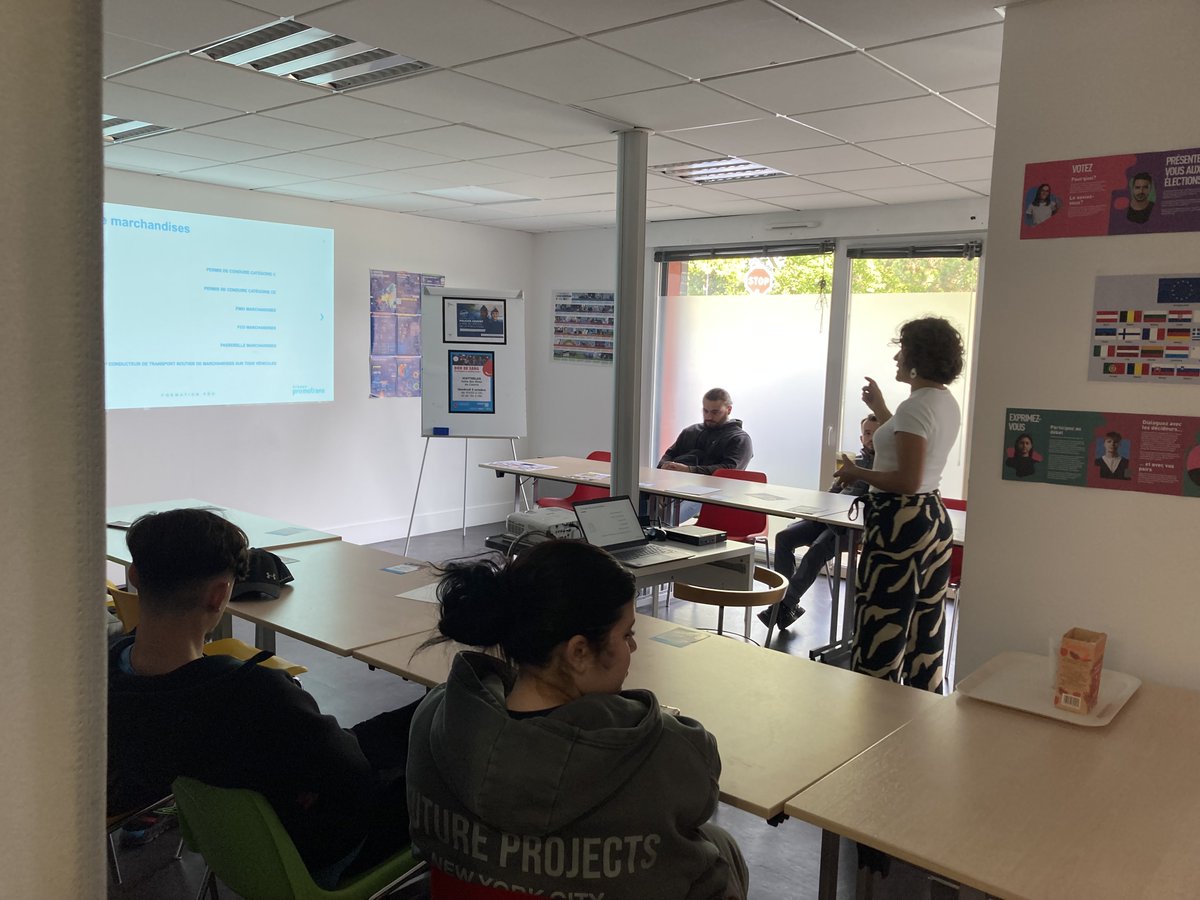 📍 Intervention de Promotrans à la Mission Locale Wattrelos-Leers