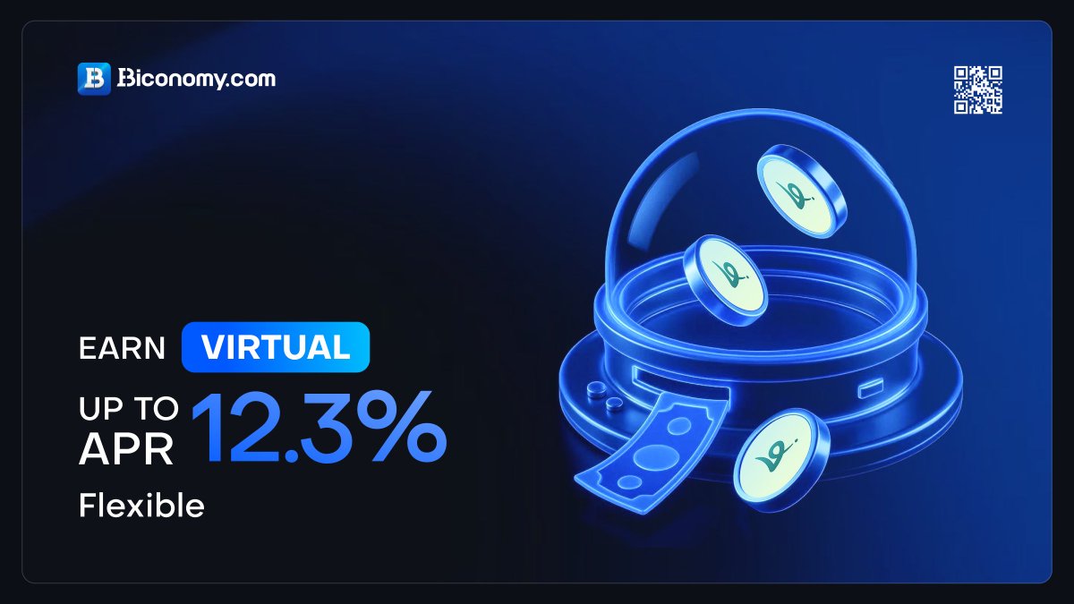 BiconomyCom's tweet image. 🚀 Biconomy.com Earn - #VirtualProtocol Flexible Products: Enjoy Up to 12.3% APR in Rewards! 🚀
Earn is pleased to announce a Flexible Products update on @virtuals_io . Subscribe to #VIRTUAL on Earn Flexible Products…