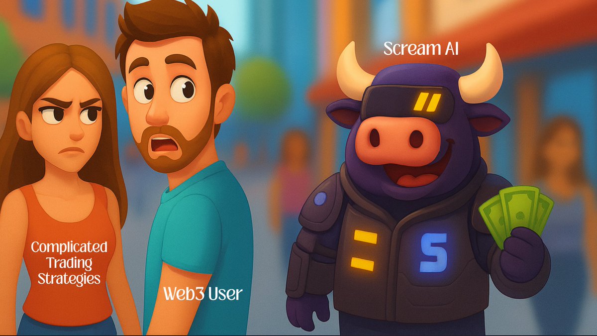 ScreamAIx's tweet image. Sorry babe, the Bull pays in real time. 🐂💜