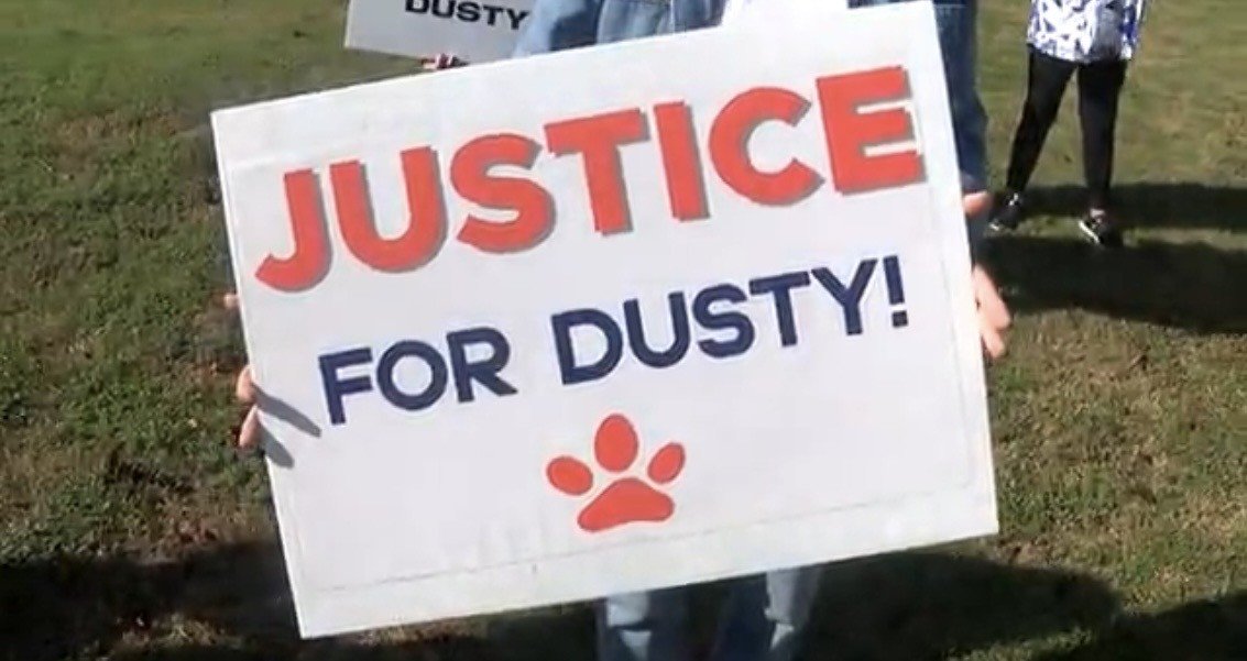 wpdeabc15's tweet photo. Nearly 40 people gathered outside a Marion County family's home to show their support after the family's dog was shot and killed.
https://t.co/rgbNhRYVsw https://t.co/dy9TXbUYN4