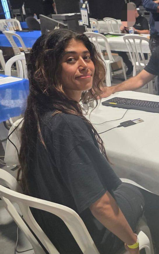 473 plane tickets on a chartered flight paid for by the Israeli taxpayers.

I'd be smiling too.