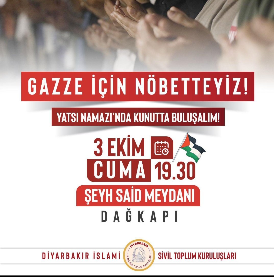 Sende üzerine düşeni yap!
Nefret Et!
Boykot Et!
Dua Et!
Destek Ol!
Sessiz Kalma!
Seccadeni Al,Gel!
