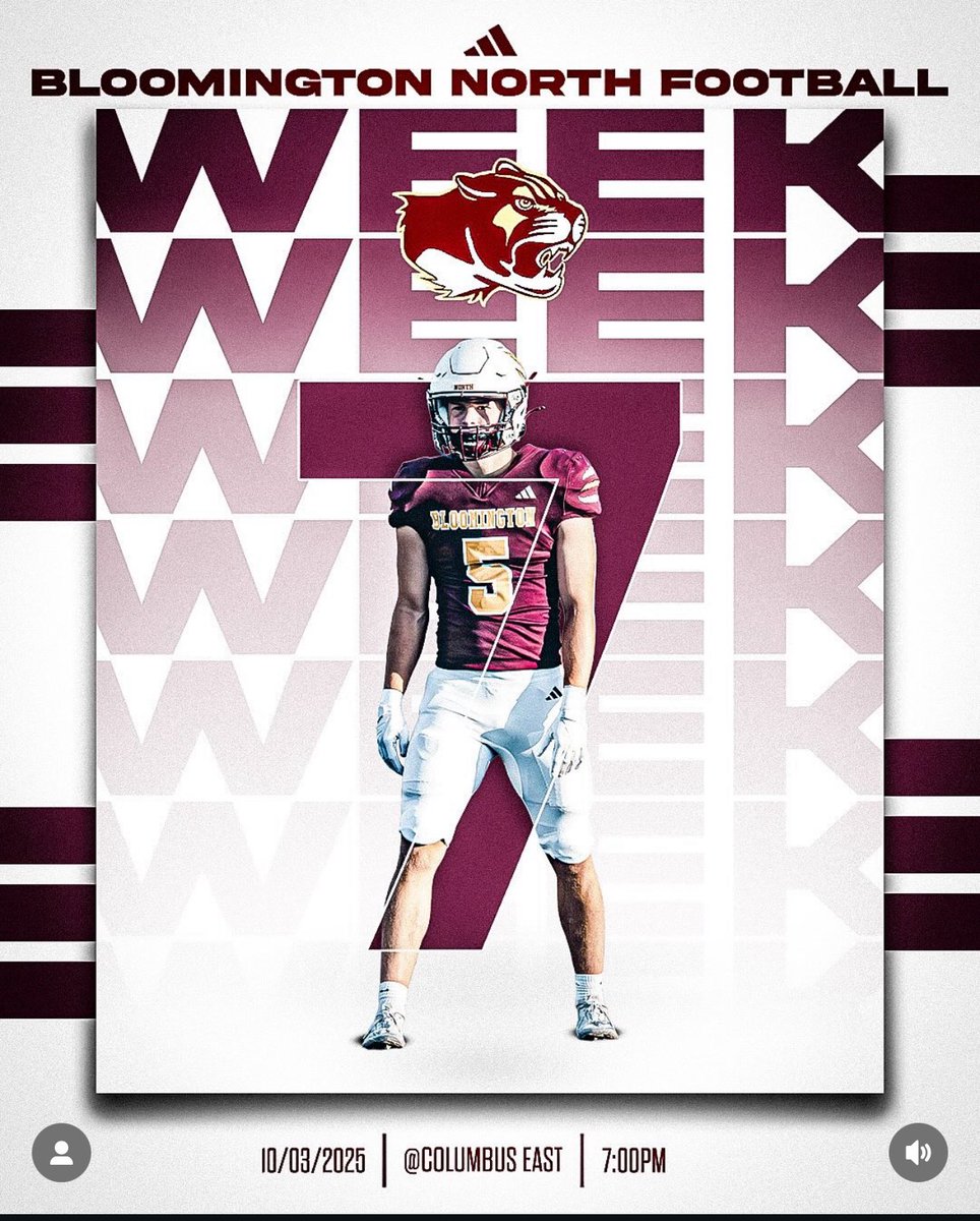 Bloomington North Football tweet media