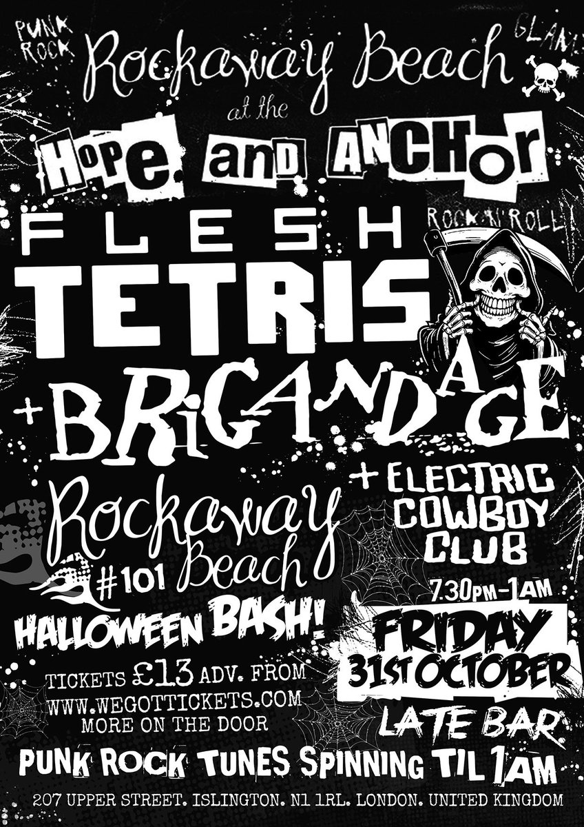 Halloween.. at The Best Punk Rock n Roll Club in London Town ..