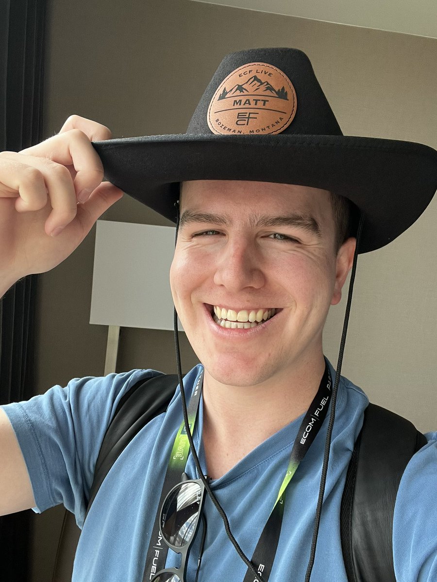 MattParkin20's tweet image. I spent this week with 200+ 7-9-figure eComm Founders at @ecommercefuel Live in Bozeman, MT. 

Here’s a few trends that came up:

👉1) There’s still a lot of skepticism around AI.

People don’t want to invest 10hrs learning something that only saves 1hr.

Makes me bullish on the…