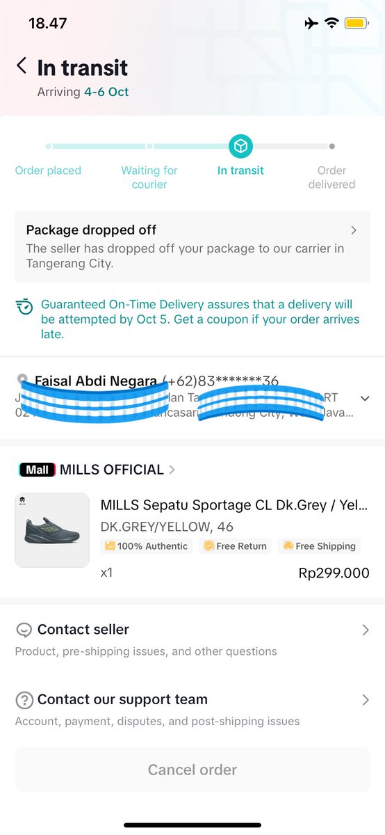faisaljadul's tweet photo. Kepencet checkout gara2 size nya sesuai dan harga nya promo 😄 https://t.co/uY9PCuy7mt