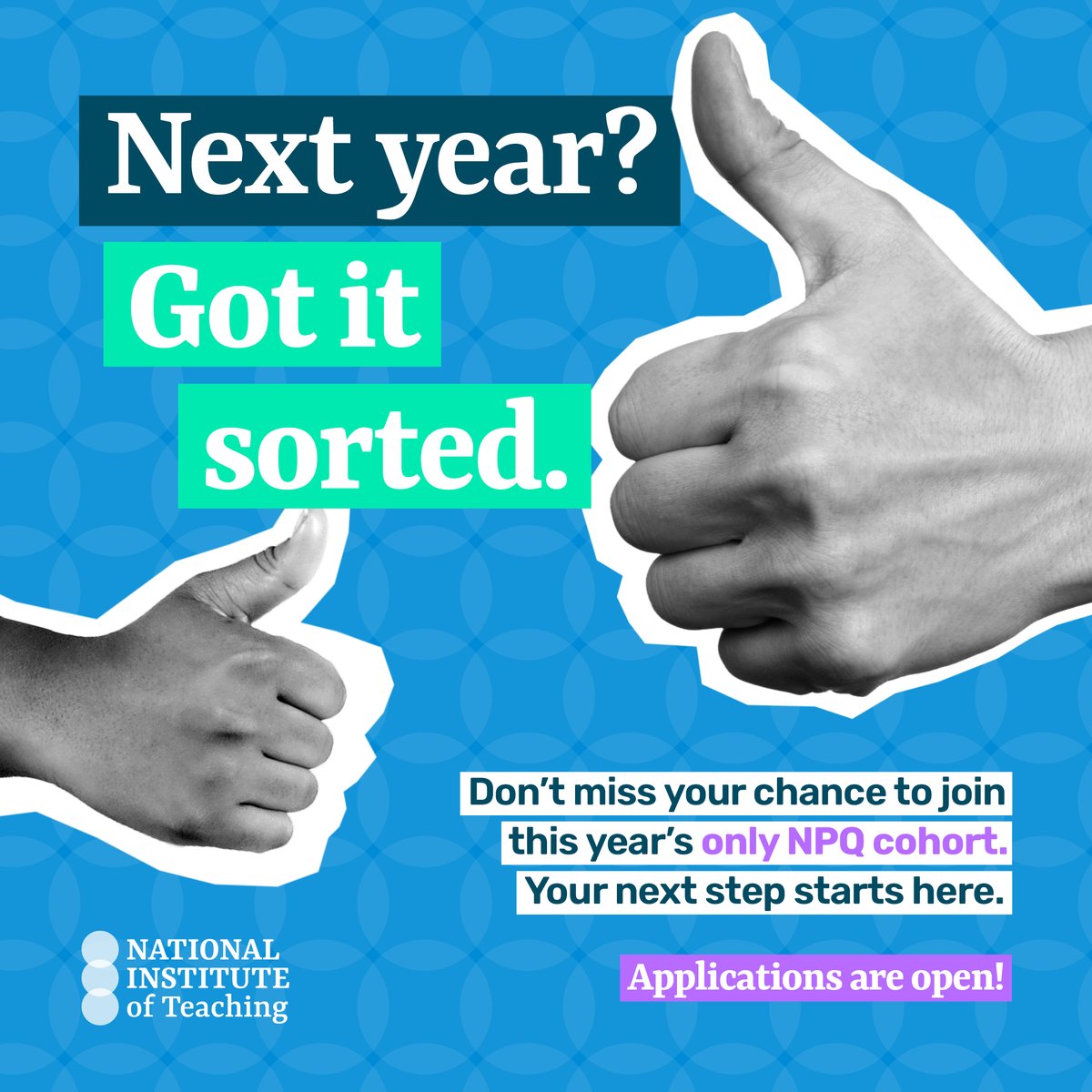🤔 Ready to drive excellence in Primary Maths?

🚀 The NPQLPM is your next step! Get the skills, knowledge and leadership confidence to make a lasting impact in your school.

💻 Secure your spot and lead the way: 
niot.org.uk/form/npq

#WeAreLEO 🦁