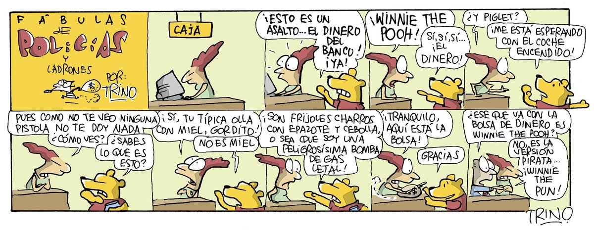Viernes de Osito que en vez de miel, come frijoles charros #trinomonero