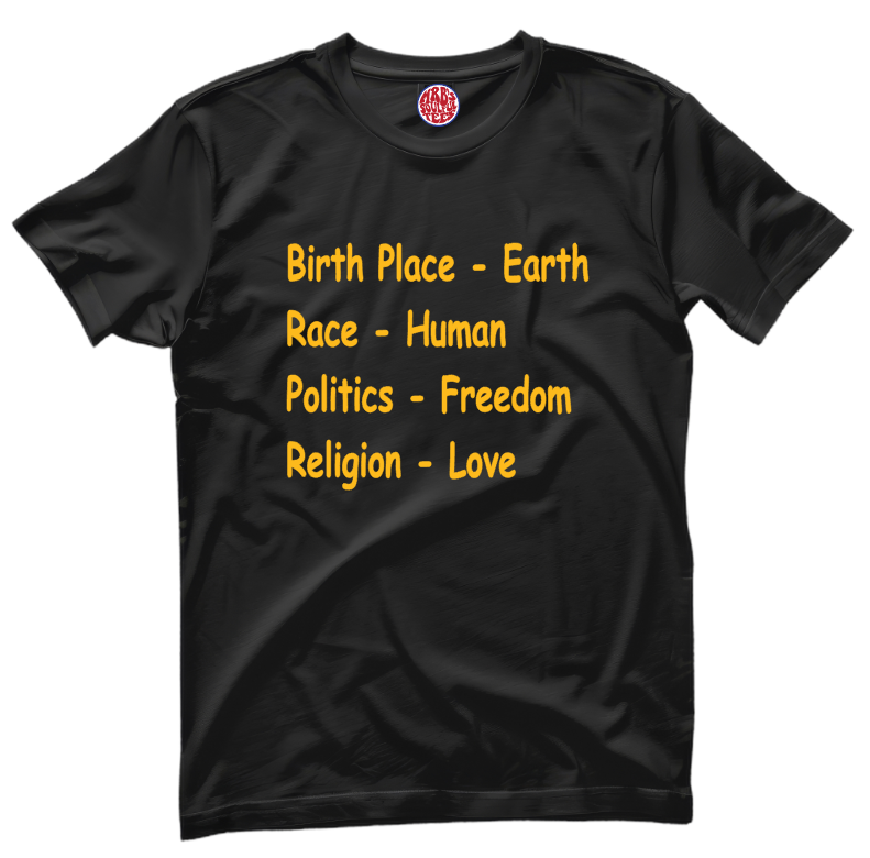 BsSoulful's tweet photo. I never talk politics, as it divides people, so I will let the shirts do the talking. Come on, people, let's just be nice to each other FFS! #NORIGHT #NOLEFT #JUSTKINDNESS https://t.co/Sy32LhymRD