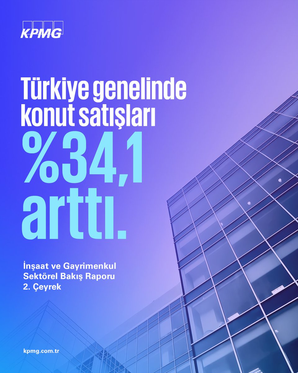 Ülkemizde inşaat ve gayrimenkul sektörlerinin 2025 yılı 2. çeyrek durumunu ortaya koyan Türkiye İnşaat ve Gayrimenkul Sektörel Bakış Raporumuzun sonuçları yayımlandı!

• Türkiye genelinde konut satışları 356 bin adet ile geçtiğimiz yılın aynı dönemine göre %34 arttı.
• İpotekli