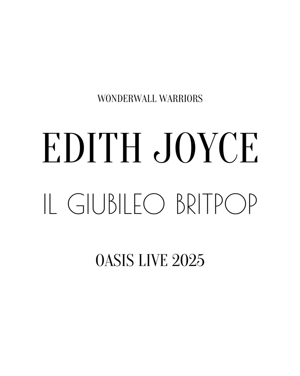 ReviewItalian's tweet image. La Oasis Summer è finita, ma il passato brucia ancora. Raccontiamo questa occasione di scambio intergenerazionale oggi, con le parole di Edith Joyce, sulle nostre pagine. Si legge qui: bit.ly/TheItalianRevi…