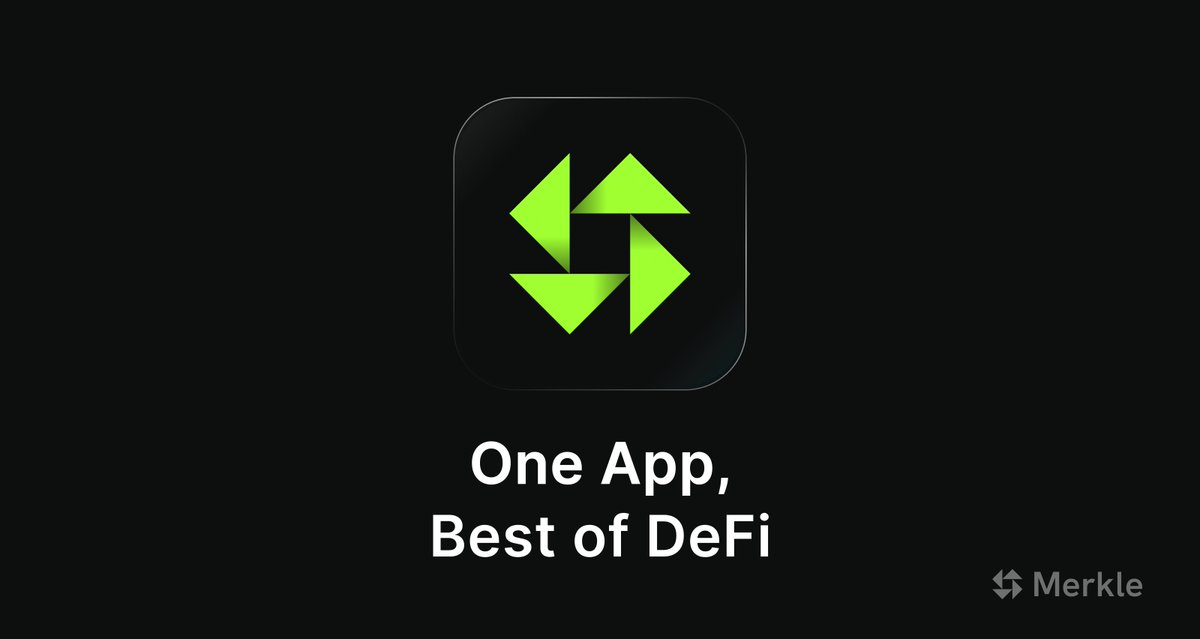 Merkle_Trade's tweet image. The Merkle app brings a mobile-native experience for seamless trading.

The vision is to make DeFi accessible for everyone.

One app. Best of DeFi.