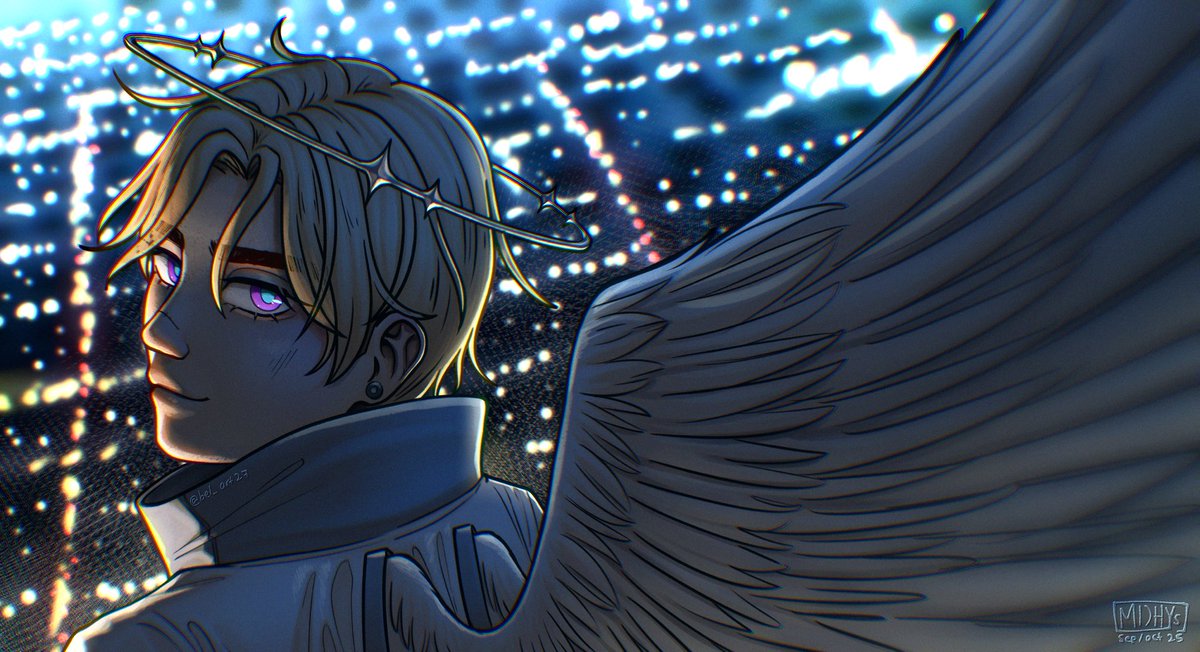 “Admiring the city with you is just what I needed” 🌃 
#OCBel