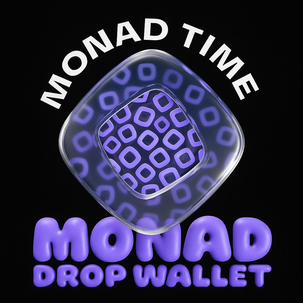 Monad_Time's tweet image. Officially Monad Airdrop 51% 

Drop your Monad wallet address