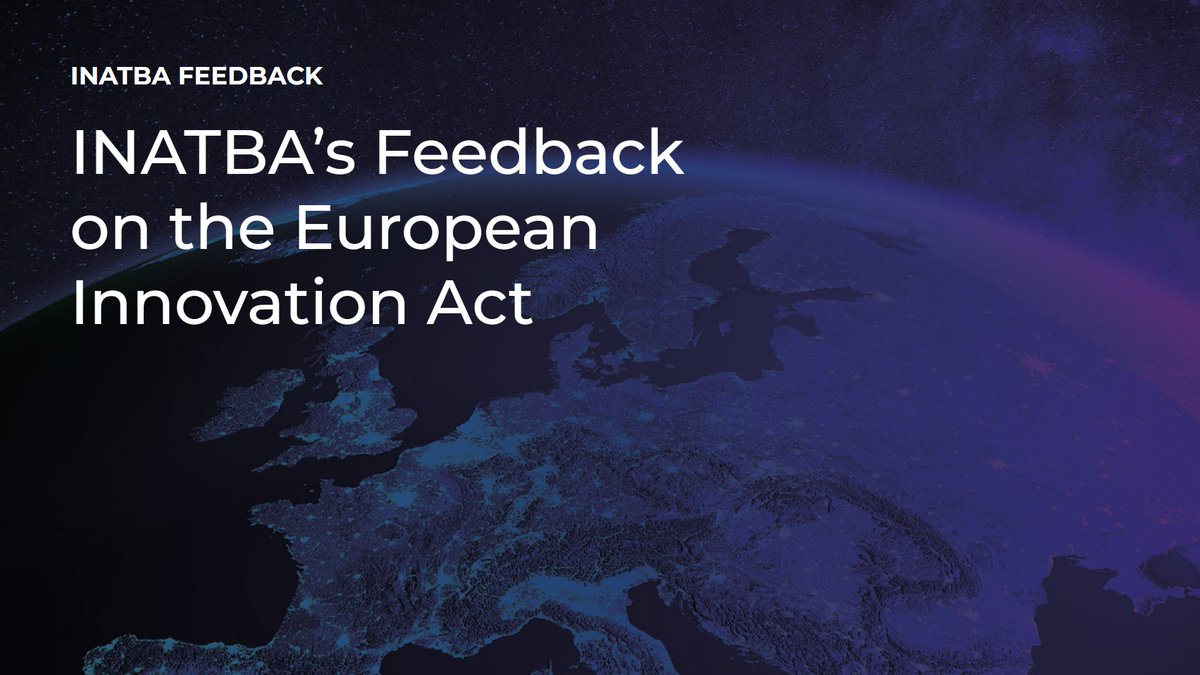 INATBA_org's tweet image. INATBA welcomes the European Innovation Act (EIA) as a critical step for EU competitiveness. Our feedback is now submitted! 
Access the full submission here➡️inatba.org/policy/inatba-…

#EIA #EUData #BlockchainPolicy #INATBA