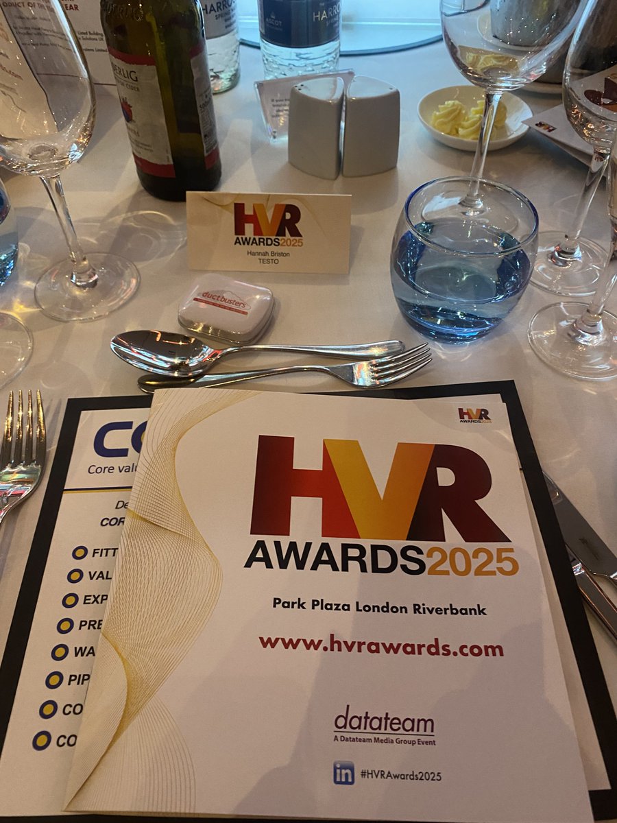 We’re thrilled to announce the testo 860i is now a HVR Product of the Year Award winner! 🏆 We’re proud to see our latest thermal imaging camera recognised for innovation and performance🧡

🔎testo.com/en-UK/products…

#HVRAwards2025 #testo #HVR #winners #testo860i #thermalimaging