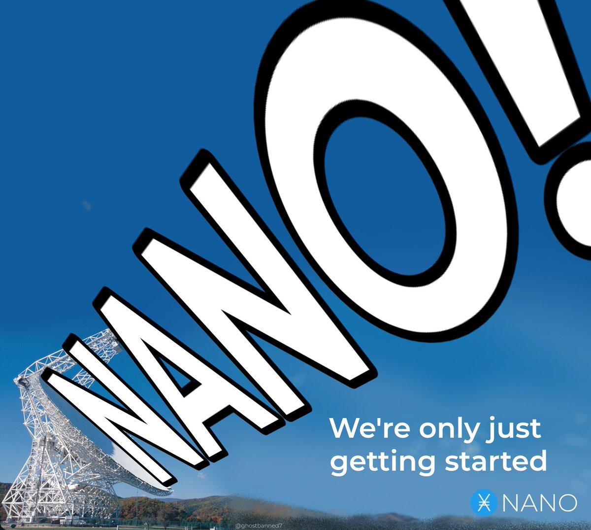 Ghostbanned7's tweet photo. @henrythecanuck @nano We're only just getting started!
#Nano $XNO #instantlysecure #feeless #zeroinflation #fixedsupply #hardmoney https://t.co/VcOZMbFc2w