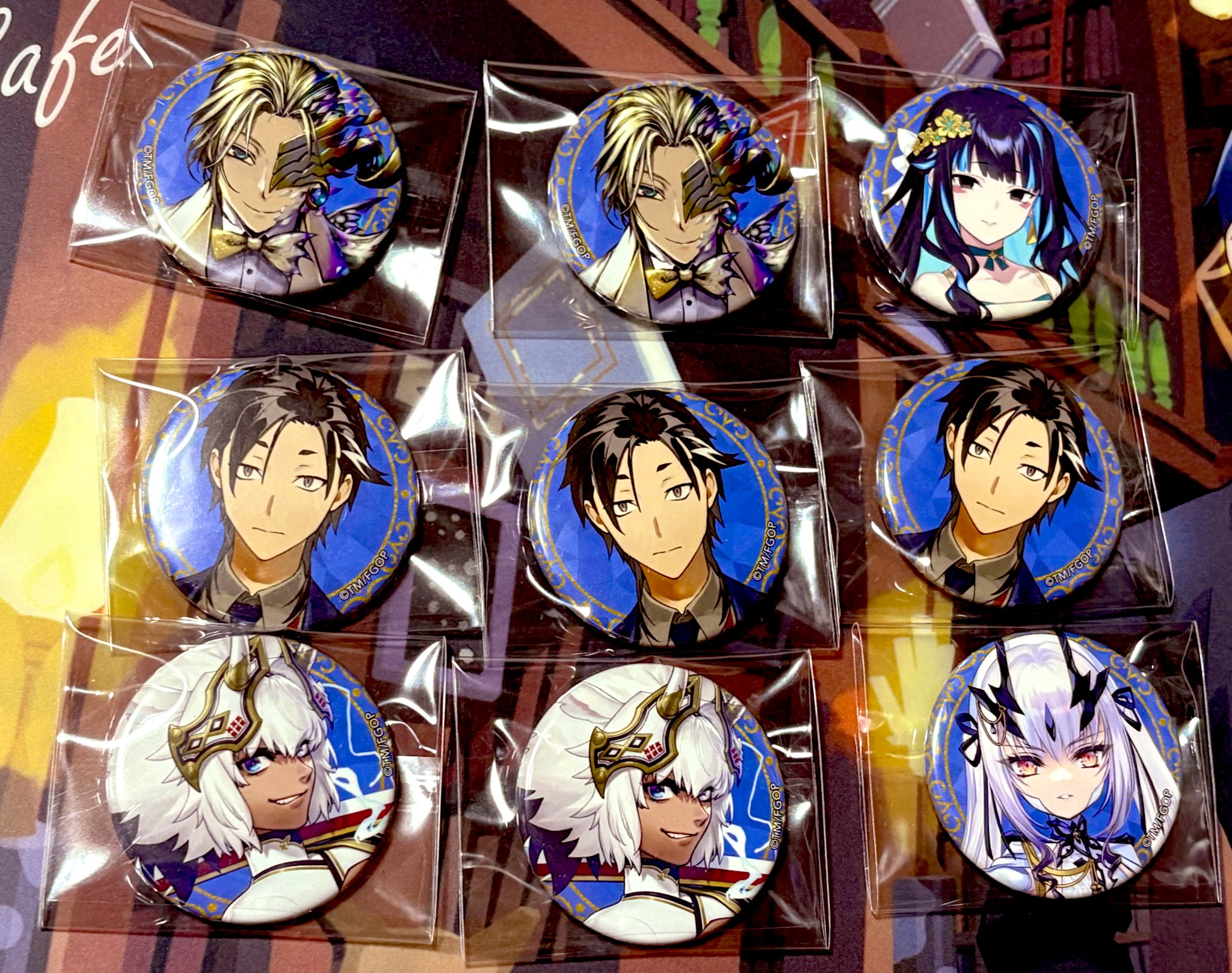 【24時間以内発送】　FGO 霊基召喚缶バッジ　アマデウス 24時間以内発送】 FGO 霊基召喚缶バッジ アマデウス