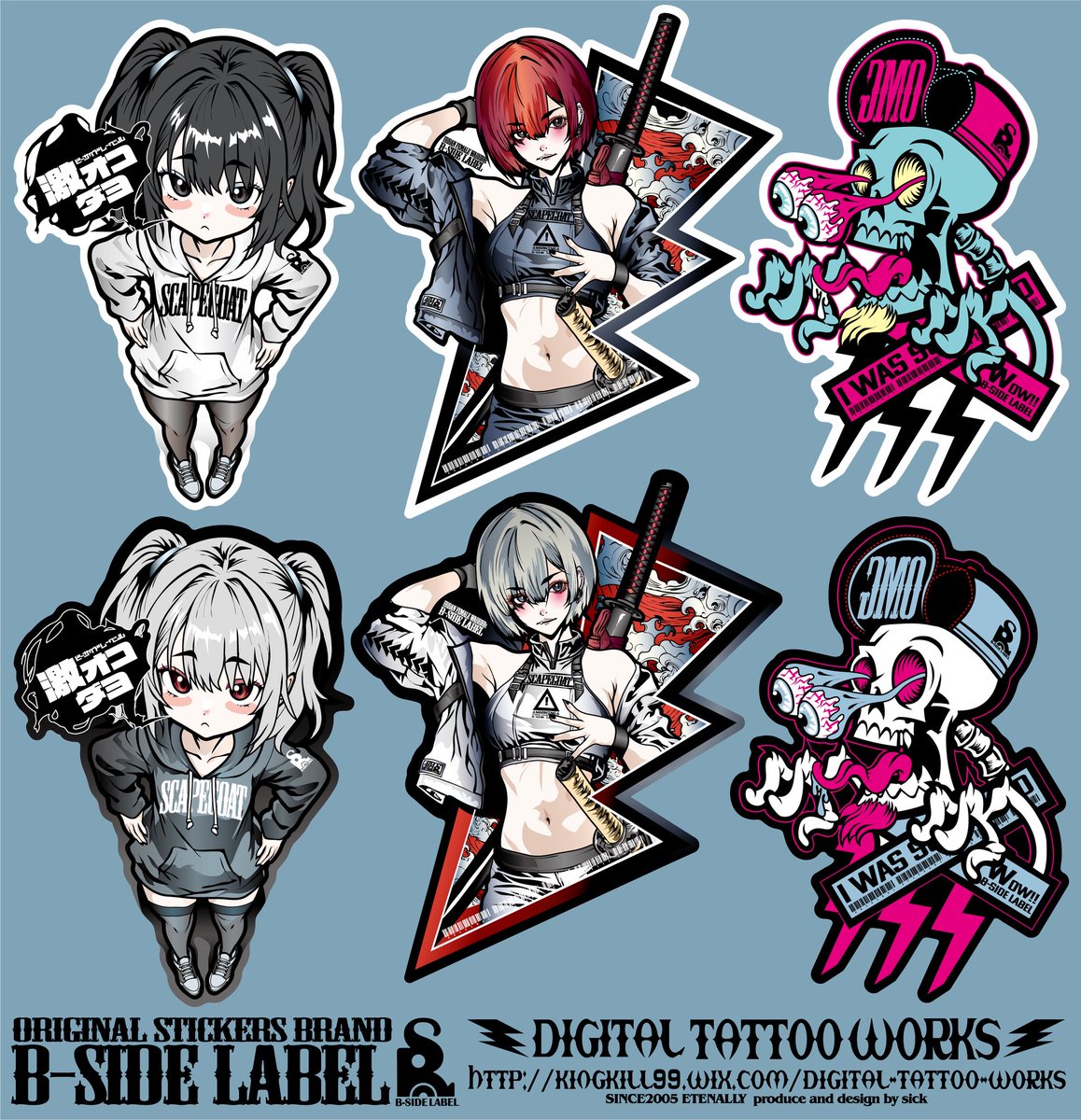 b-sidelabel、今月の新作はこの3種類。

明日から直営店、宣伝販売等で発売開始されますので是非とも宜しくどーぞー。

#bsidelabel 
#ビーサイドレーベル