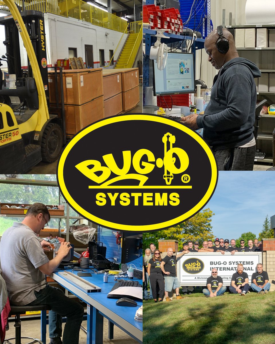 BugOSystems's tweet image. #MFGDAY25 We're celebrating National Manufacturing Day! For 77 Years, Bug-O Systems has manufactured mechanized welding & cutting equipment right here in the USA by the IAM. We are very proud to be a manufacturer in the United States. @MachinistsUnion #BugoSystems #MadeinUSA
