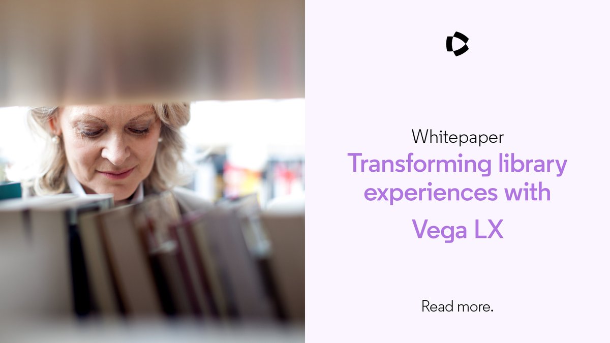 iii_Innovative's tweet image. Libraries are evolving. 🌐
But how can they deliver seamless, secure, and engaging experiences?
Discover how Vega LX is transforming library interactions → ow.ly/yfo450X2bQF
#LibraryInnovation #LibraryTechnology #LibraryServices