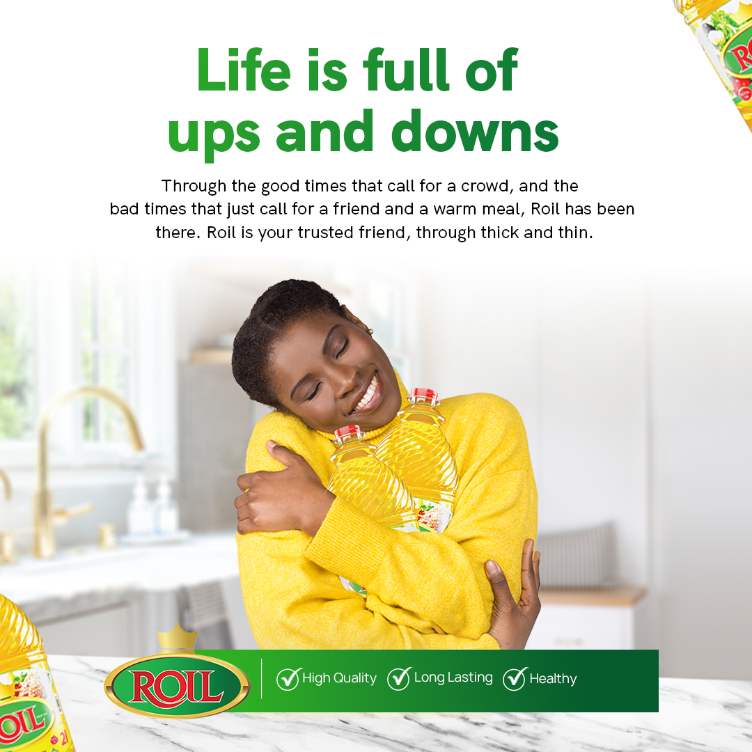Life is full of ups and downs, through the good times that call for a crowd, and the bad times that just call for a friend and a warm meal, Roil has been there. Roil is your trusted friend, through thick and thin.

#roilcookingoil