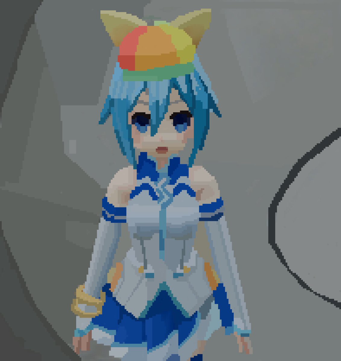 Here is a blue thing for you all #artmoots