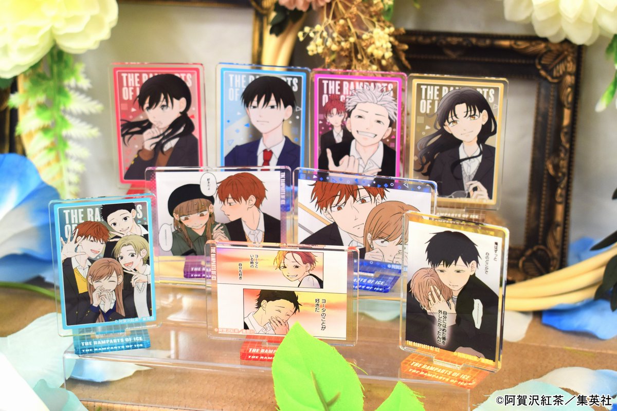 氷の城壁 POP UP SHOP ✨商品紹介✨ ❄ミニアクリルアート 4人が集合