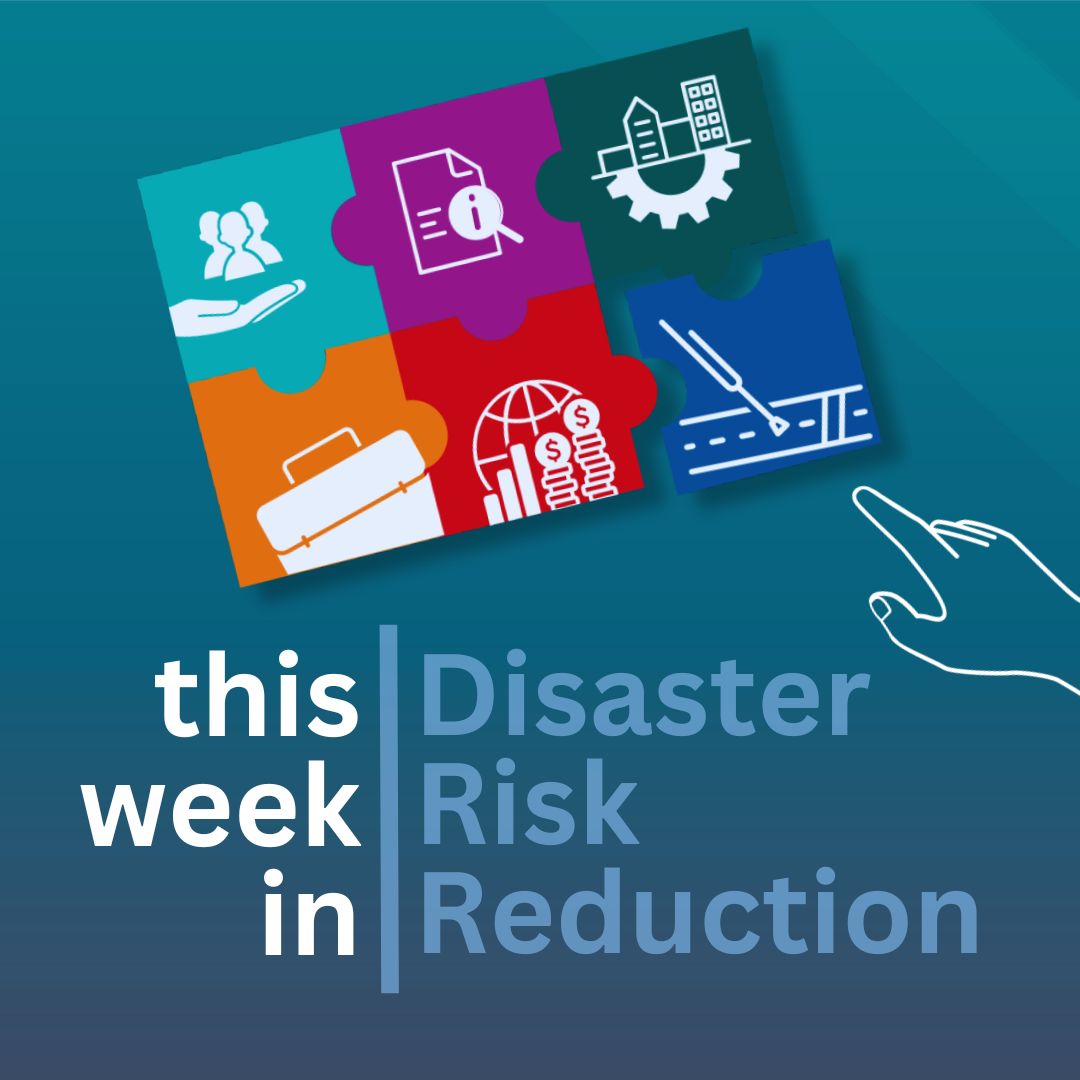 UNDRR's tweet image. A fresh serving of hot-off-the-press 🗞 news and 🔬 trustworthy research on disaster risk reduction, expertly prepared by the #PreventionWeb editors.

➡️ ow.ly/ImN350X5Cvq

👣Follow 👍Like 🔔Subscribe