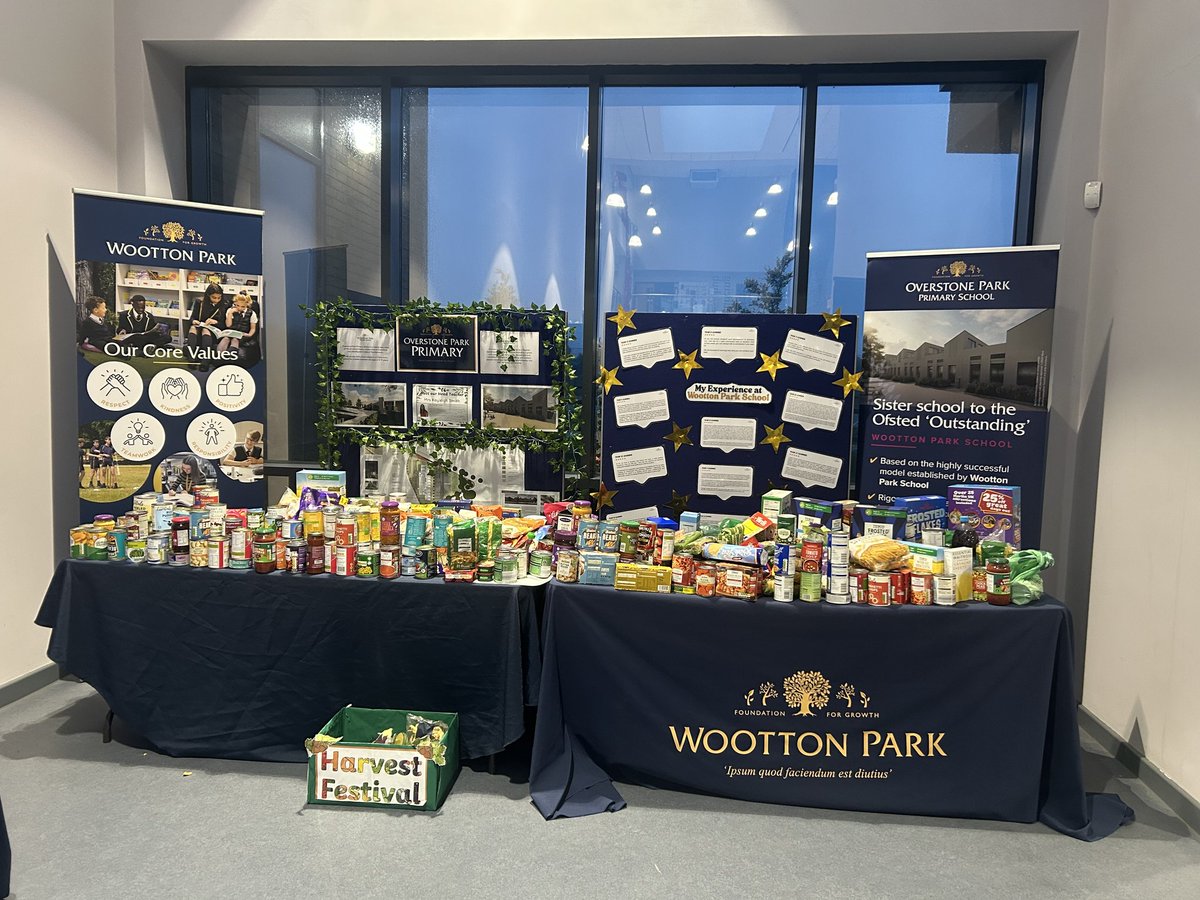 Thank you to our whole school community for all of your generous donations towards Far Cotton Food Aid in aid of Harvest week. These donations will go a long way in supporting our local community.