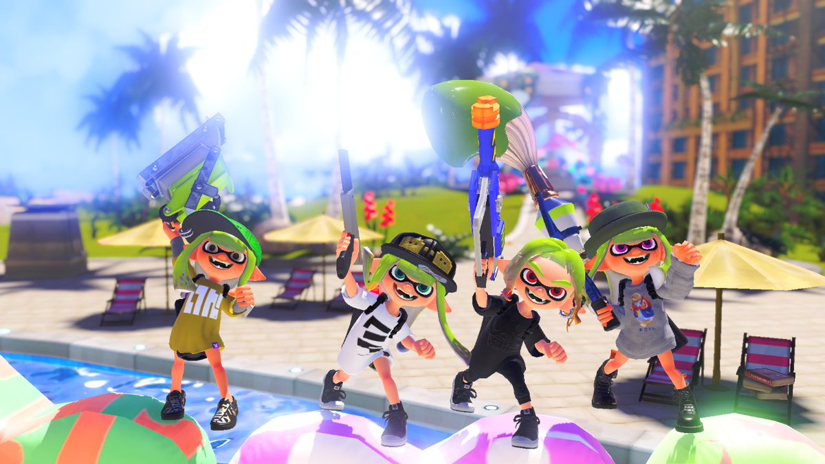 #りにゃんず杯
ベスト8まで行けて良かった！即席なのにまじで動きやすかった！ザップがしっかりドリンク吐いて塗り維持してモップリンとパブロが対スペシャルやってくれたのまじでありがたい！久しぶりの4VS4の大会も楽しかった！一緒に出れて良かった楽しかったよ！/こた、みたらし、レタスさん