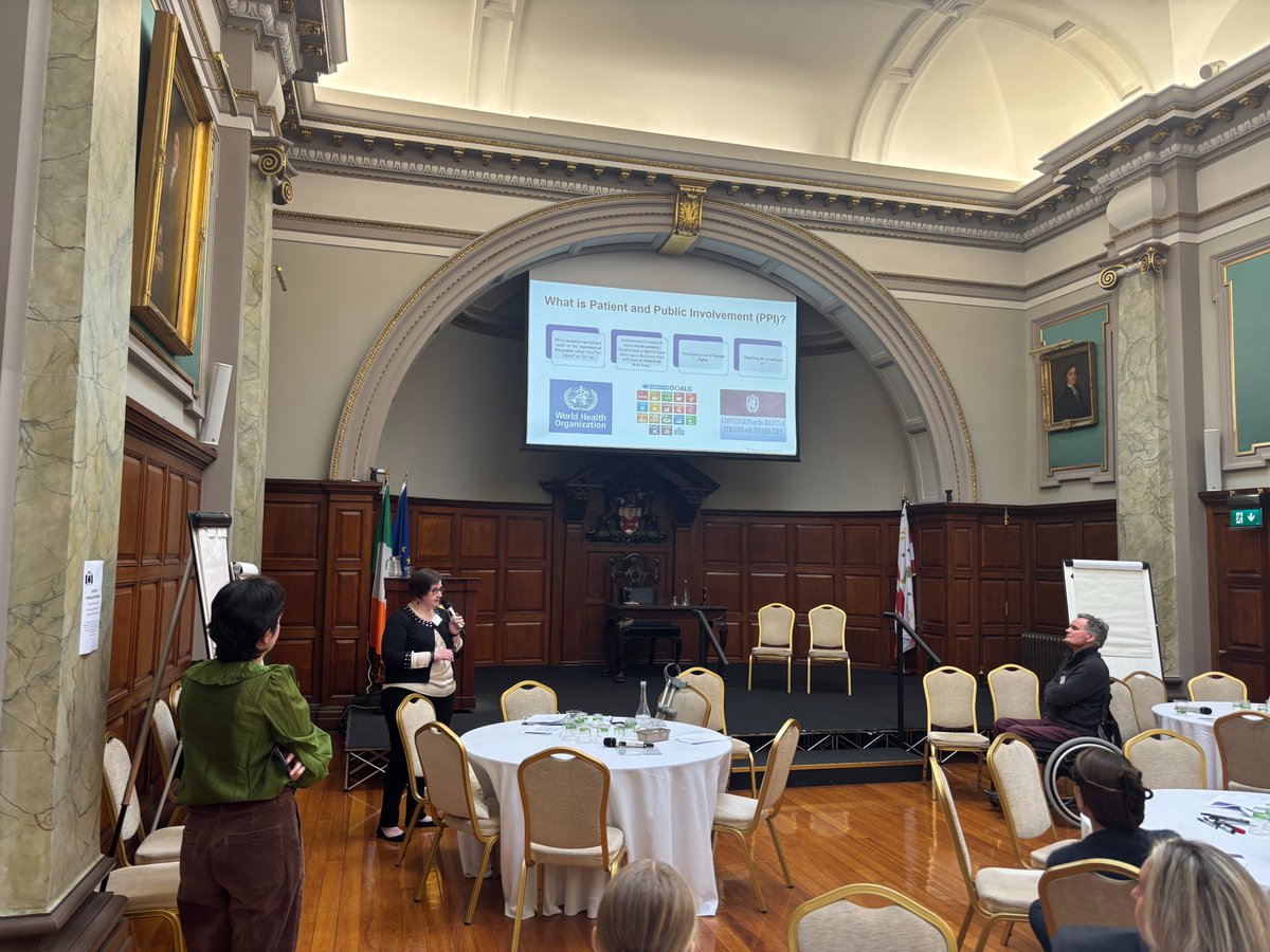 Stacey chaired a workshop at PPI National Festival in RCSI.