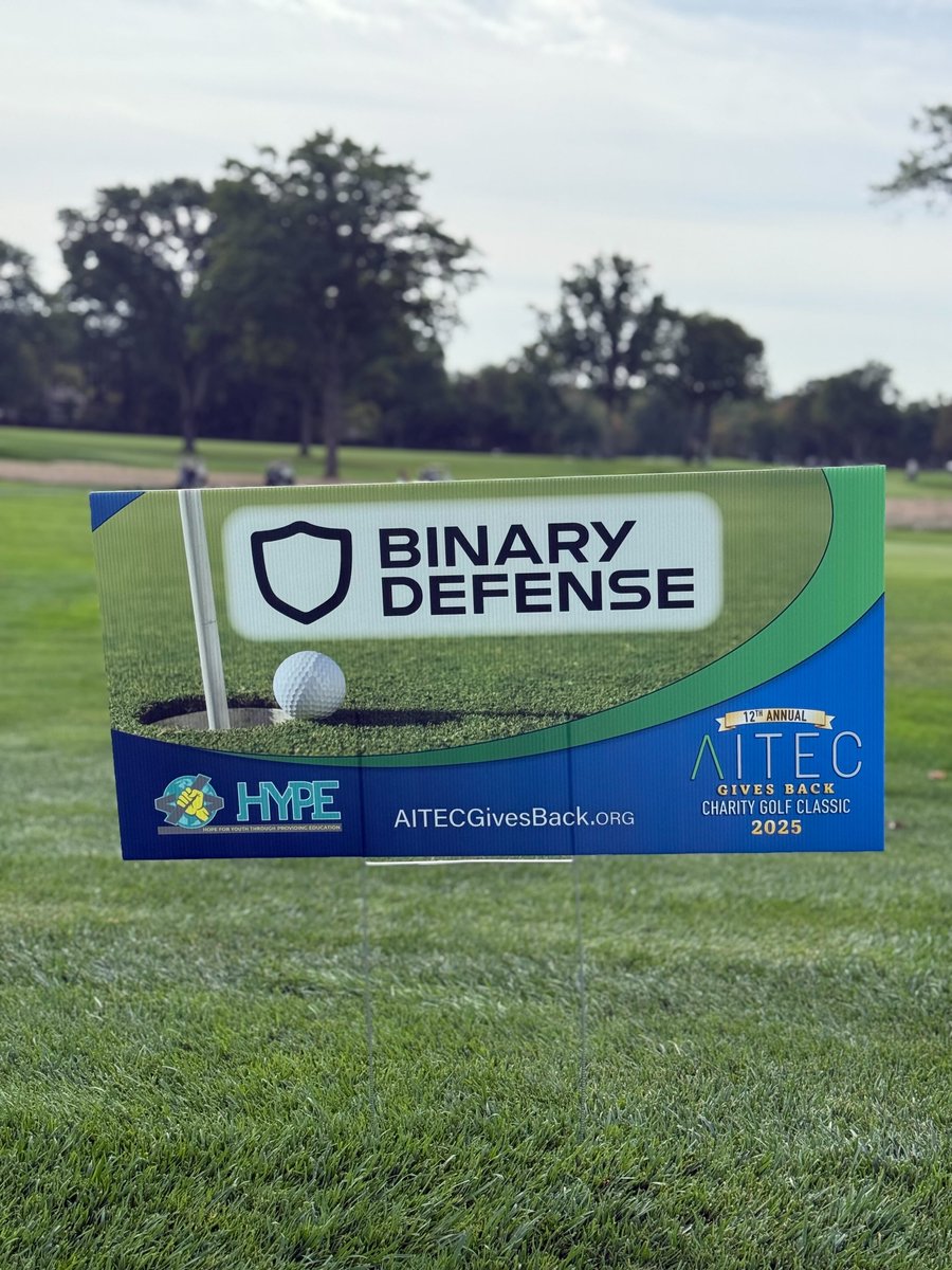 Binary_Defense's tweet image. AITEC’s 12th Annual Golf Event was about more than golf, it was about giving back.
Great to connect with peers, support a meaningful cause, and be part of a standout event. Thanks to AITEC for leading the way.