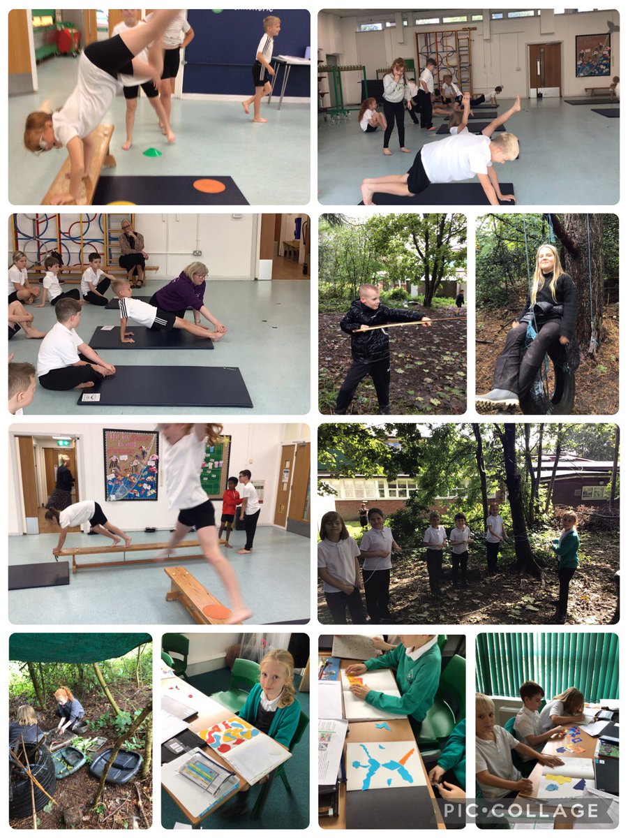 Year 5 have been extremely busy exploring the forest and looking at Henri Matisse in art 🕊