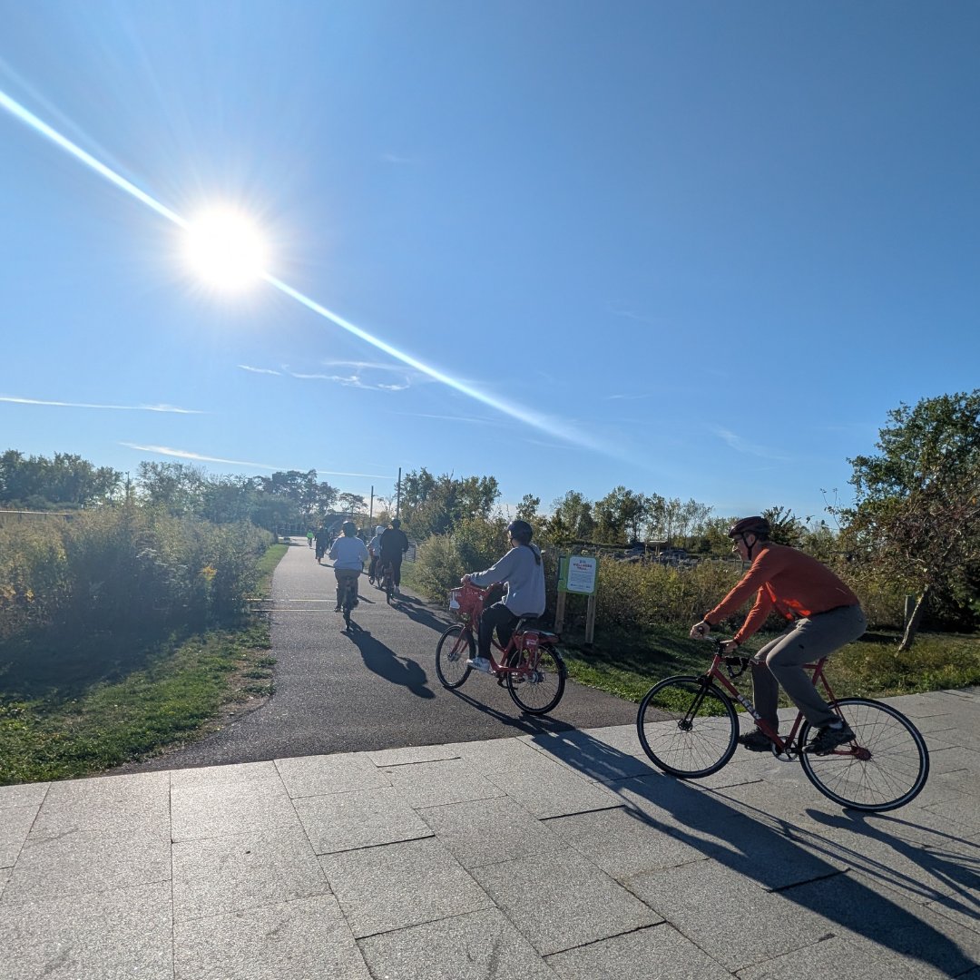 Thank you, UB Professor Noemi Waight for organizing the 7th annual Pre-Service Science Teachers Community Biking Experience! Our team was happy to provide discounted access to bikeshare for this 2-hour mobile lesson at the Outer Harbor!