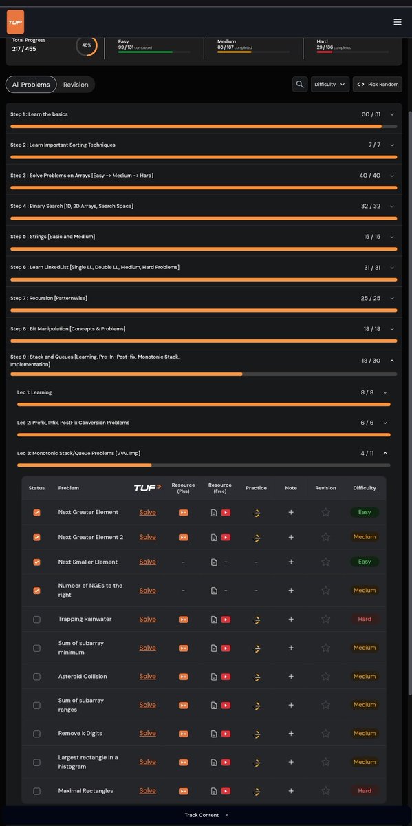 codersbyte's tweet image. Day 130/180
Solved 2 stack problems from #striver A2Z sheet
✅Get next smaller element
✅ Number of NGEs to the right
Start preparing for interview so
Started Python revision as well
✅Basics, OS module, functions , silicing list and strings
#python #interview #DSA