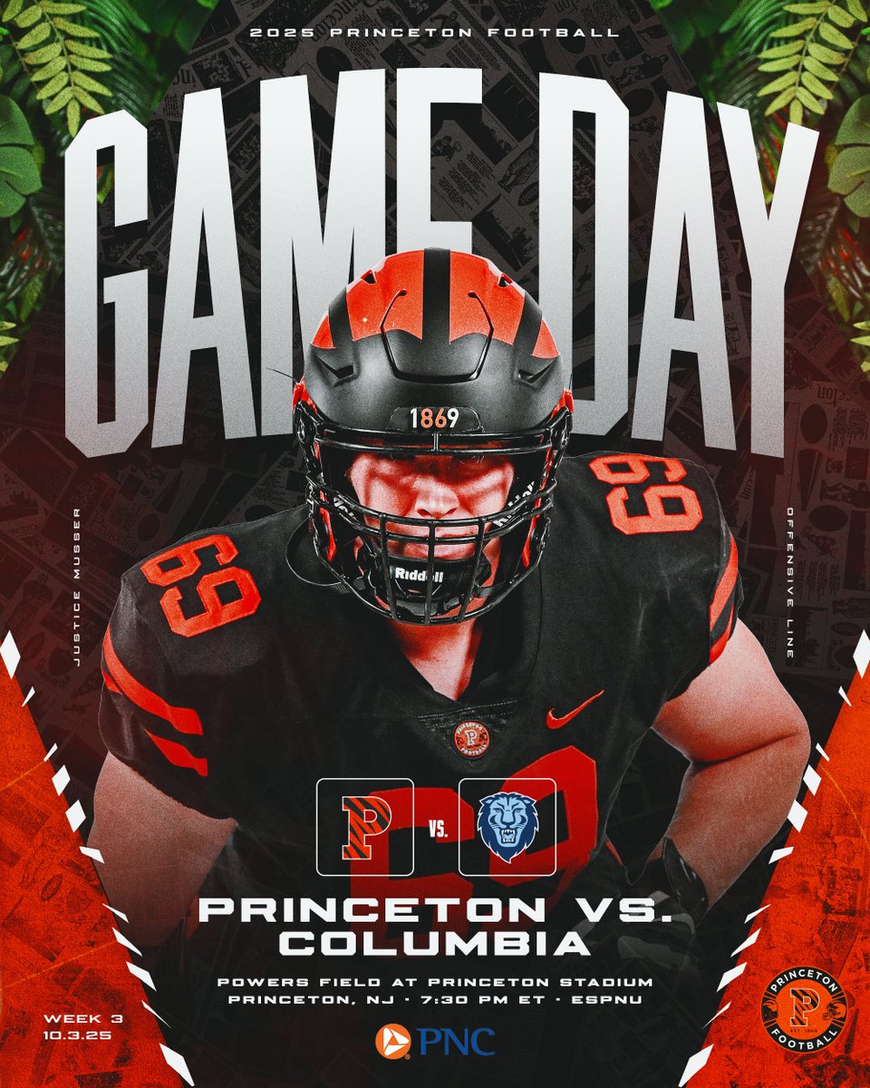 Game Day #️⃣3️⃣

🆚 - <a href="/CULionsFB/">Columbia Football</a>
📍 - 🏡
⏰ - 7:30 p.m.
📺 - ESPNU
💻 - tinyurl.com/muk3y3y8
📻 - tinyurl.com/4mrwwkkx
📊 - tinyurl.com/yad5jnrc
🎟️ - tinyurl.com/4f2yskut
📖 - tinyurl.com/55dum8f

#JUICE 🍊🥤