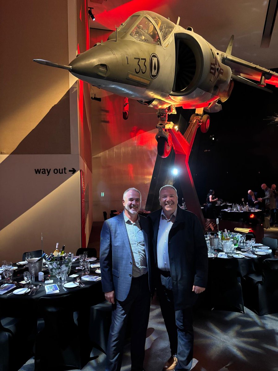Procladd_Scot's tweet image. Procladd (Scotland) and Procladd (Small Works) attended the @Kalzip_uk TeamKal Conference at the Imperial War Museum.

A fantastic night had by all!

Managing Directors, Stuart Tulloch &amp;amp; Billy Baillie are pictured under a Harrier Jump Jet
#TeamKal #StandingSeam #Roofing #Cladding