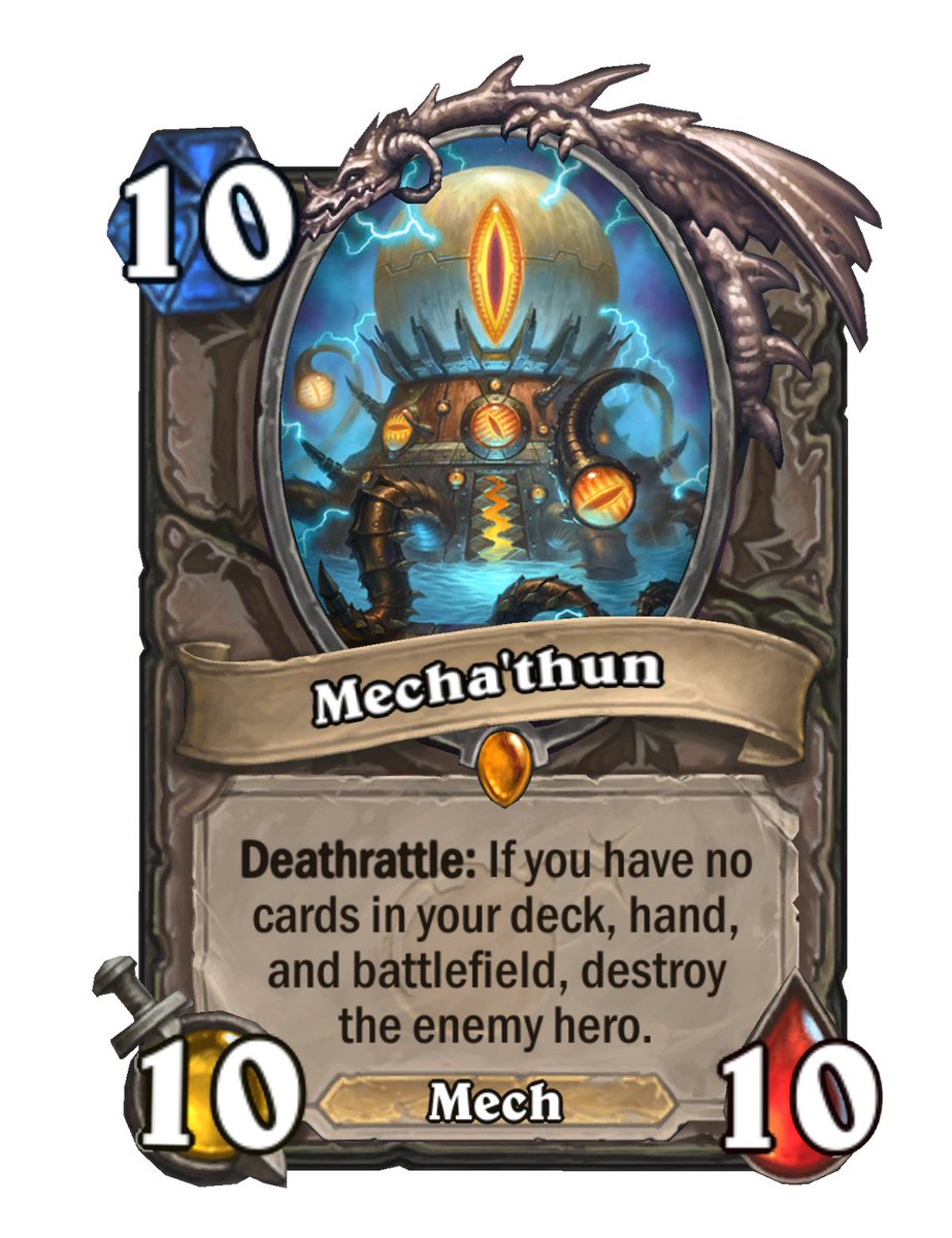 Core Cards that would 100% make Hearthstone a better and more fun game.