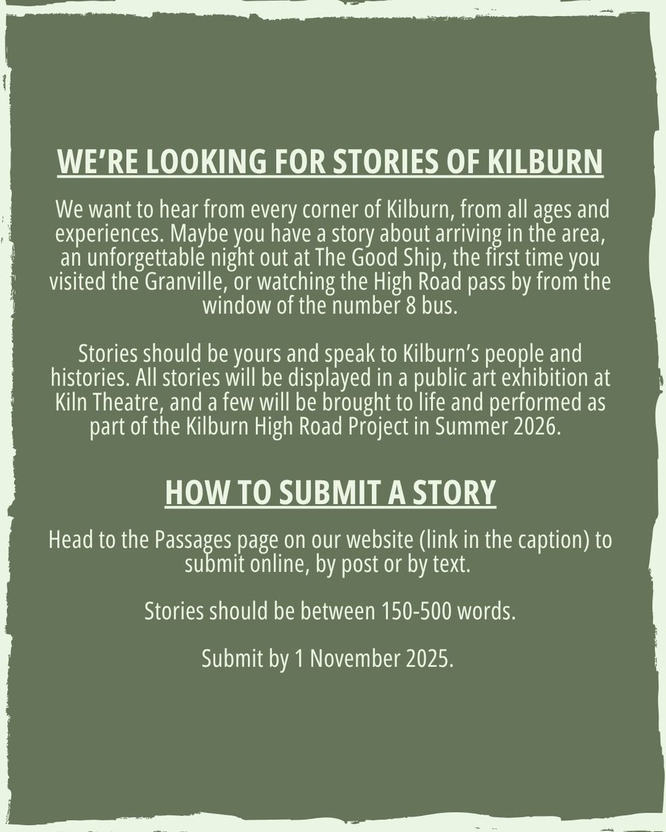 Kiln Theatre tweet media