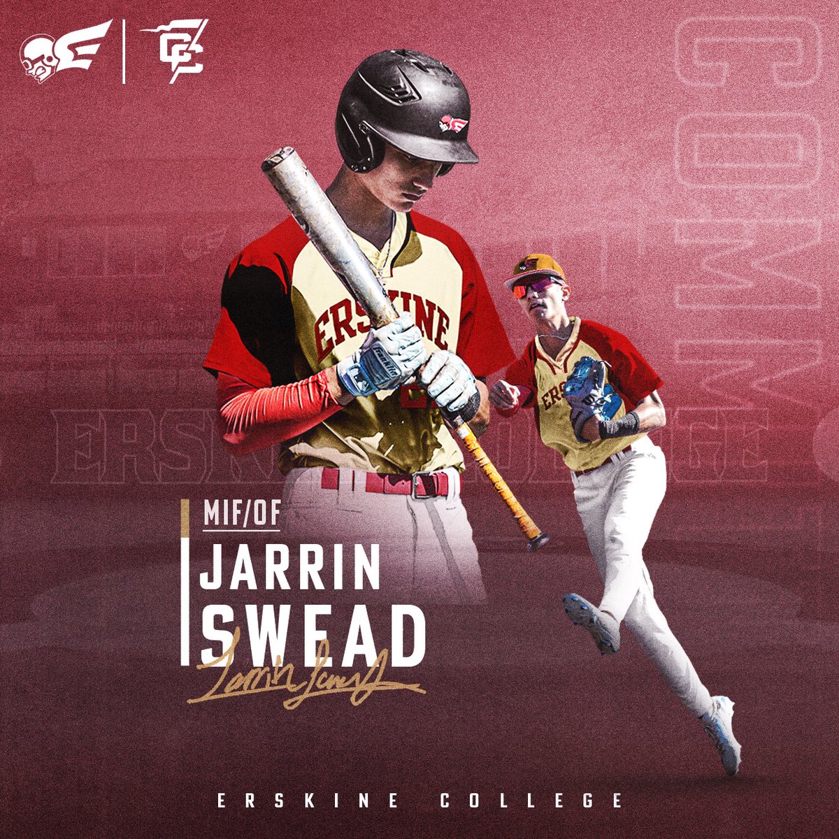 Blessed and thankful for this opportunity. I’m excited to announce that I will be continuing my baseball and academic career at Erskine University!! Thank you to my family, coaches, and everyone who has supported me through this journey!! <a href="/d1graphicsco/">D1Graphics</a> <a href="/Megastarbasebal/">Charlotte Megastars Baseball</a>