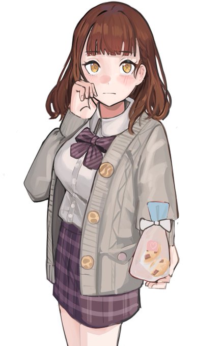 #OC 
「あめたべる～?」たべる～
「おかしあげる～」たべる～
「…クッキーやいたんけど…つくりすぎたし、ちょっと失敗しちゃったけど…たべる?」たべる～～

餌付け系女子 